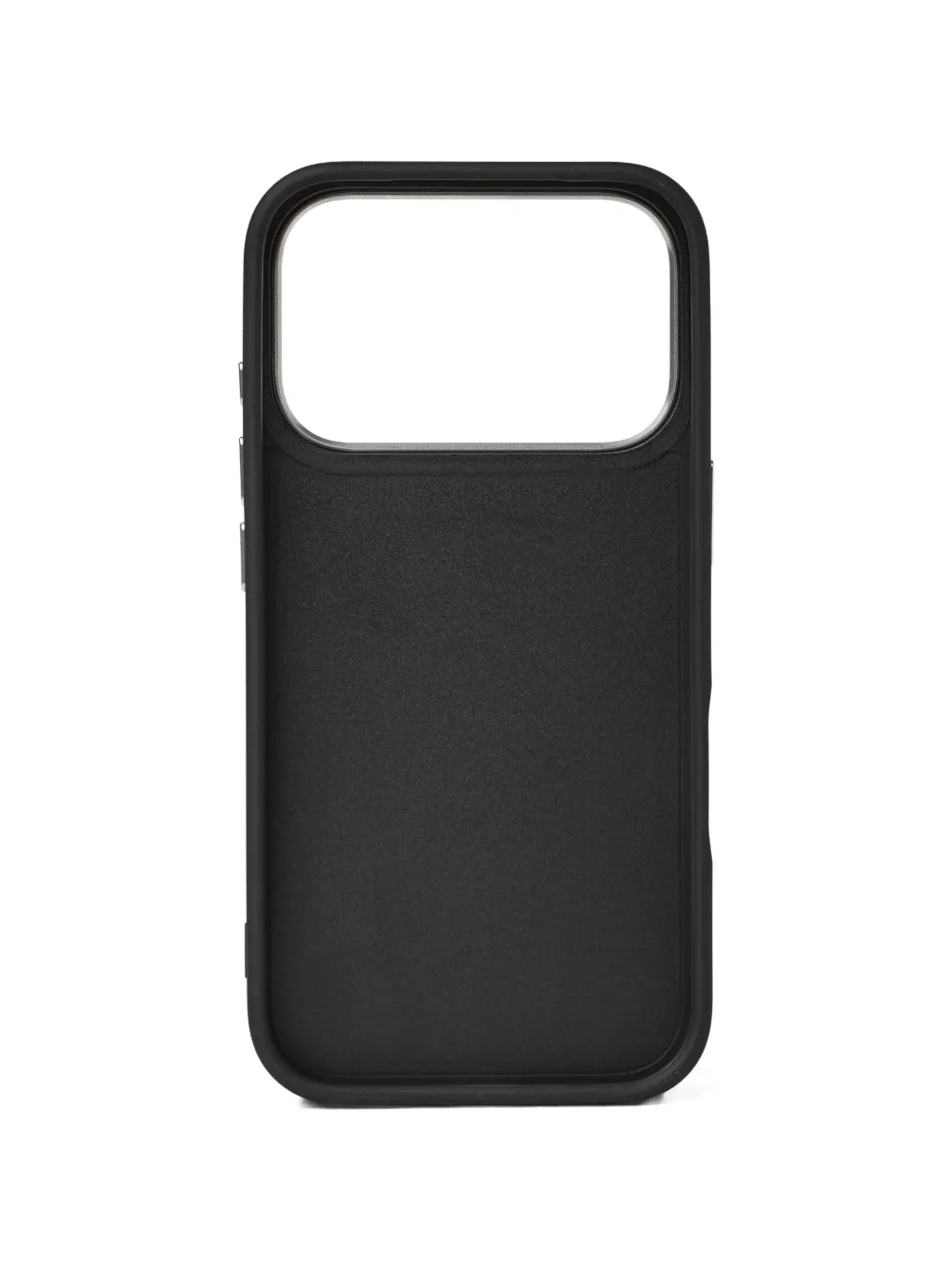 Karl Lagerfeld iPhone 17 Pro hoesje met studs Zwart