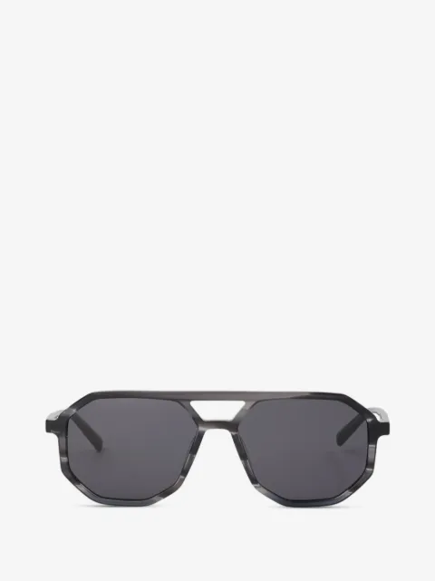 Karl Lagerfeld gafas de sol con montura estilo piloto