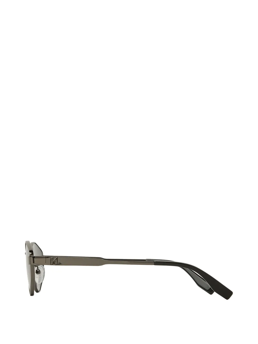  Karl Lagerfeld Monogram Geometric Sunglasses - Grey 