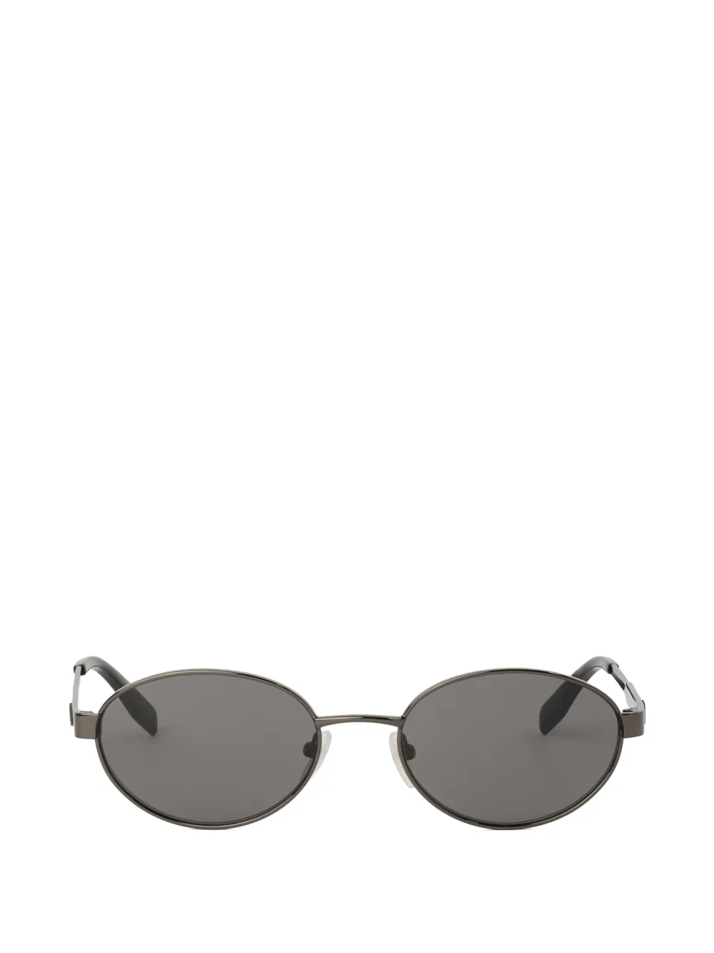 Karl Lagerfeld Monogram logo round sunglasses - Grigio