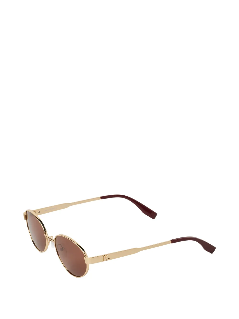 Karl Lagerfeld Zonnebril met rond montuur Goud