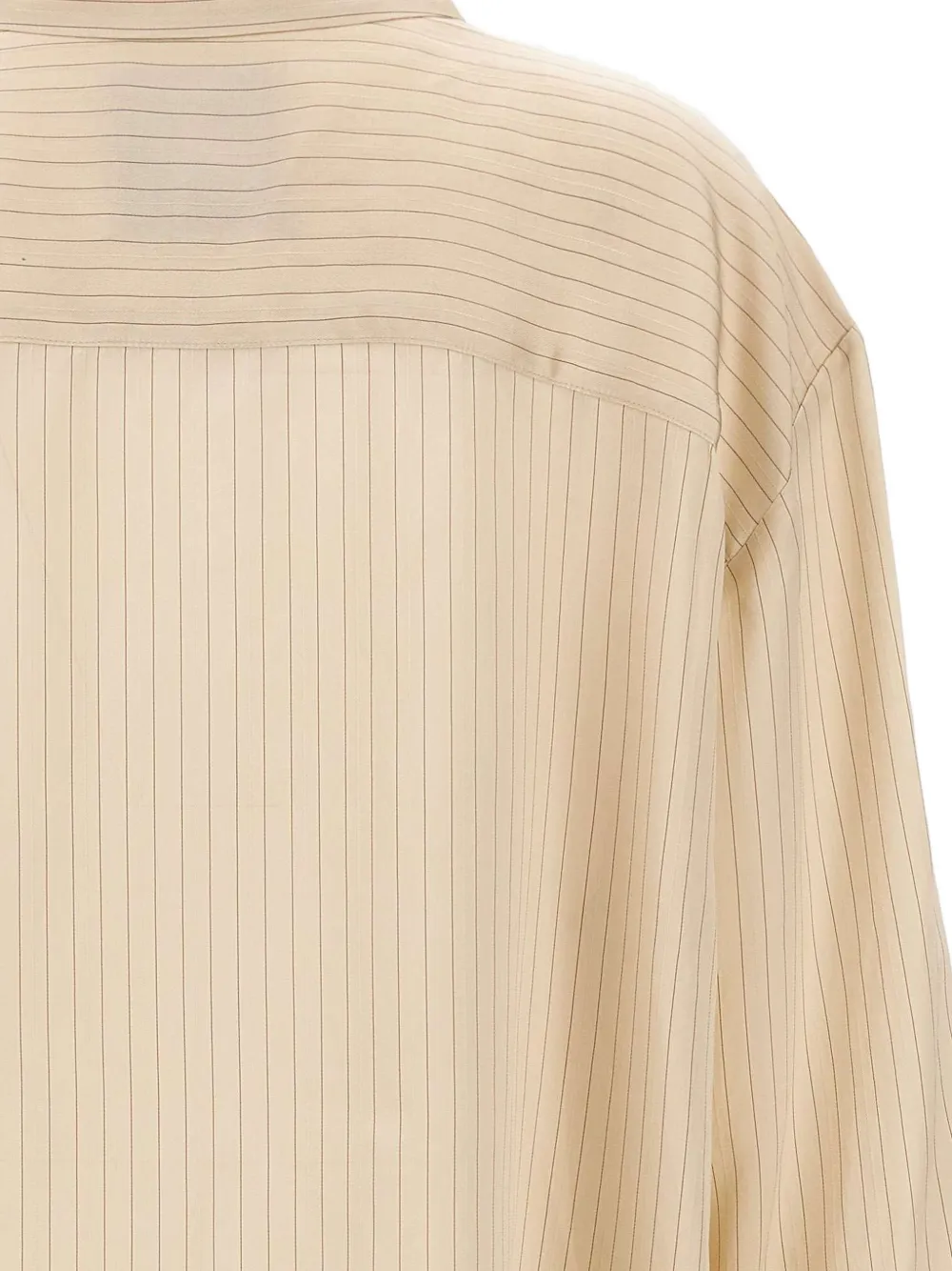 HERSKIND Enrico asymmetrische blouse Beige