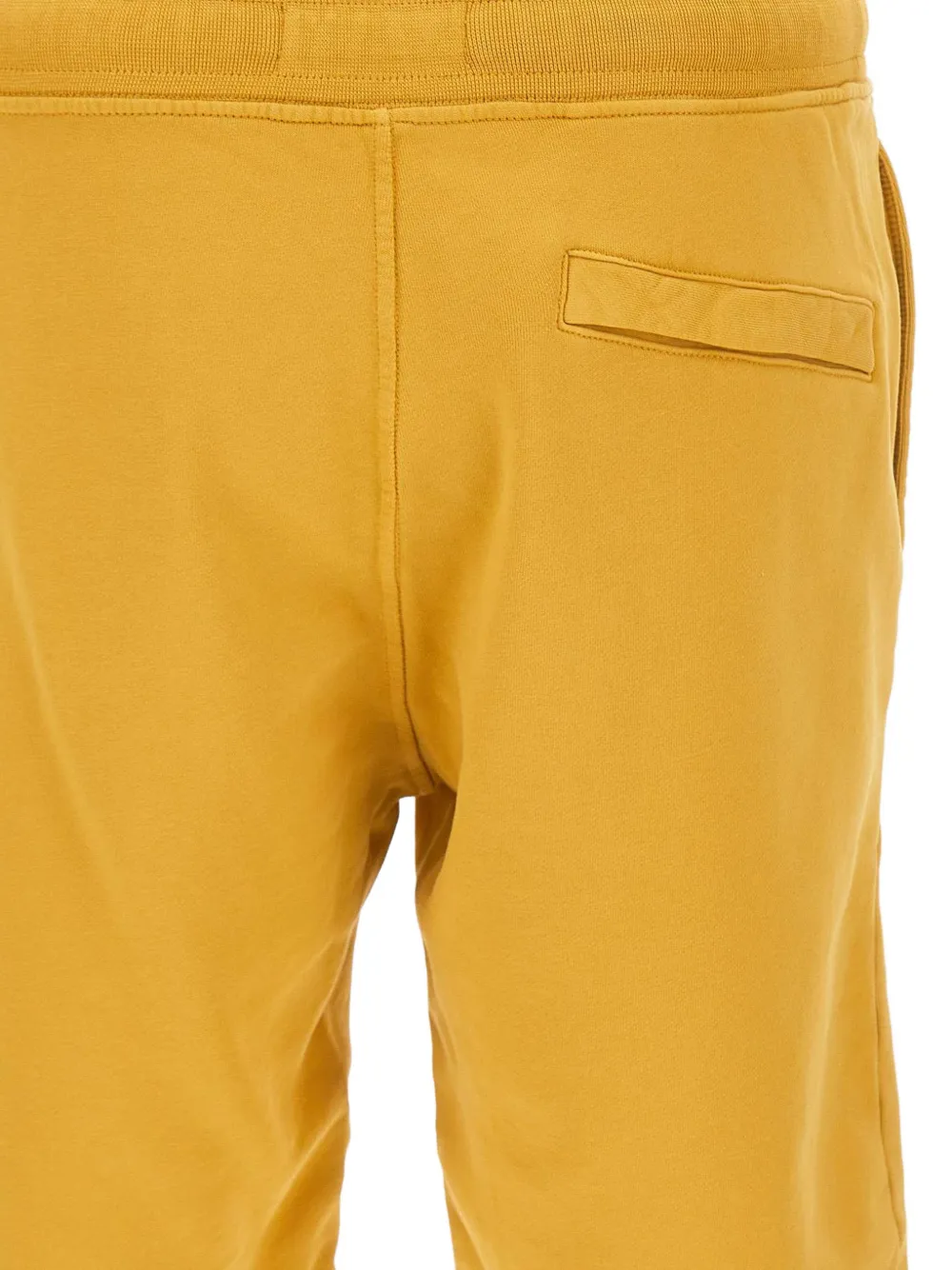 badge-detail drawstring-fastening shorts