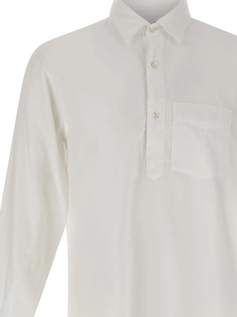 ASPESI Poloshirt met zak Wit
