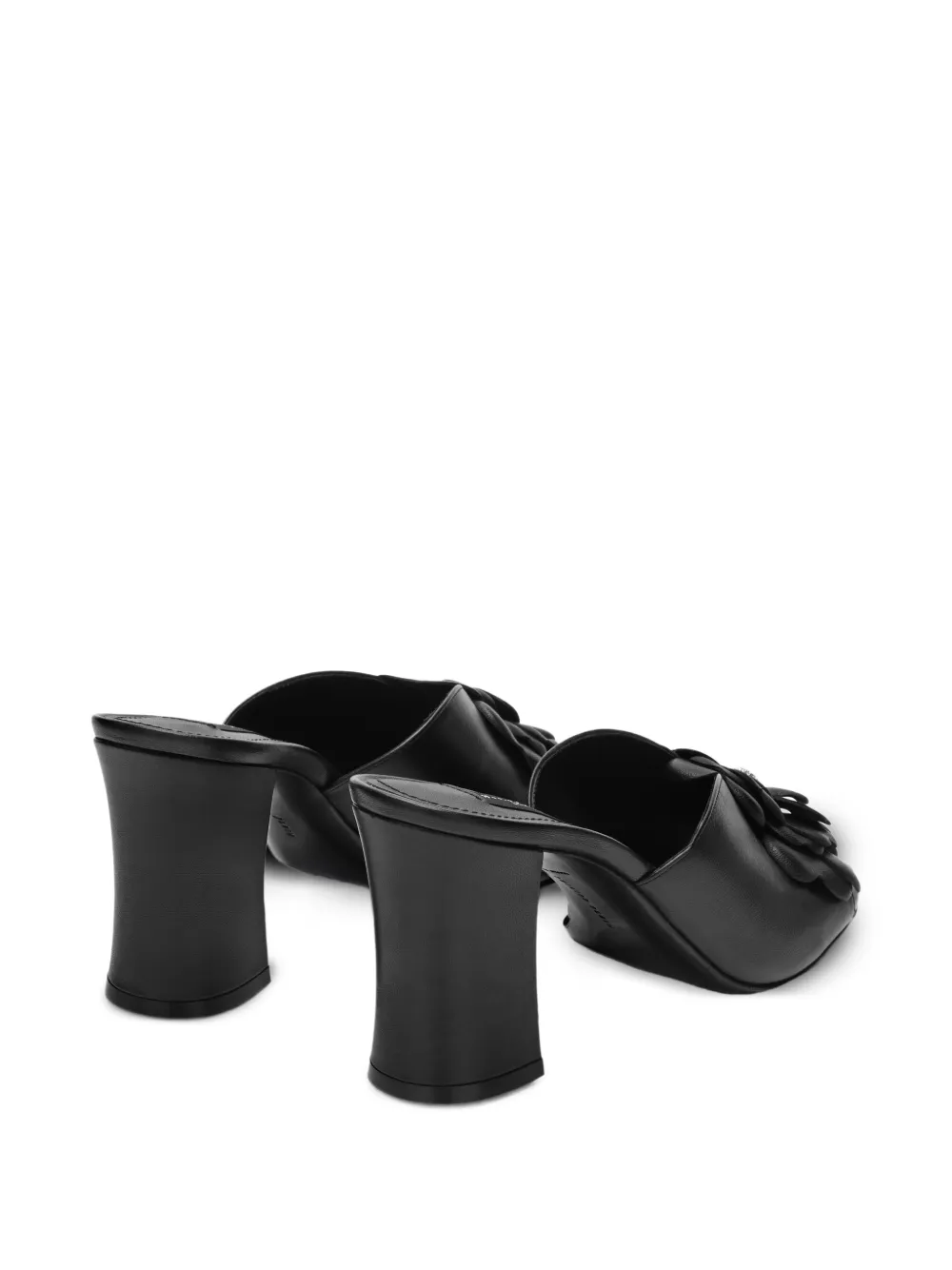 Philipp Plein Flower sandalen Zwart