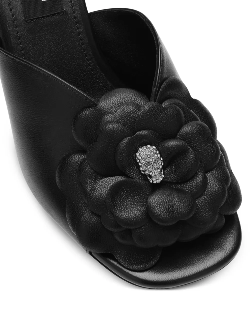 Philipp Plein Flower sandalen Zwart