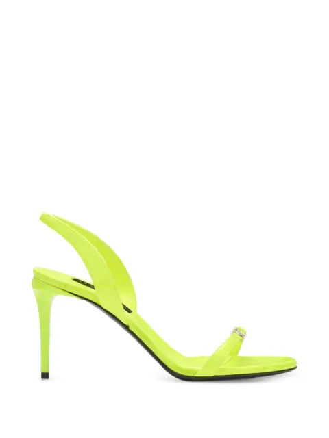 Philipp Plein hexagon-detail strap sandals