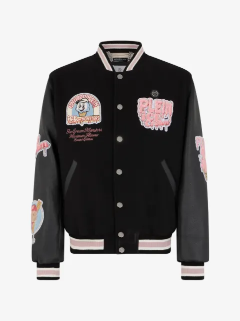 Philipp Plein college bomber Ice Cream Monsters