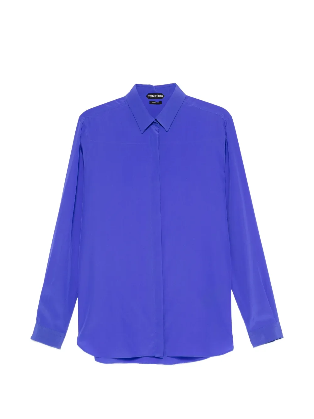 TOM FORD buttoned long-sleeve shirt - Blu