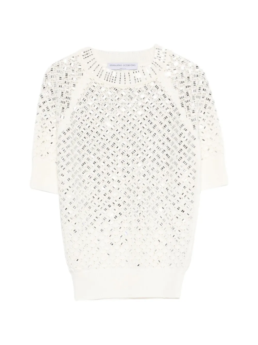 Ermanno Scervino short-sleeves top - Bianco