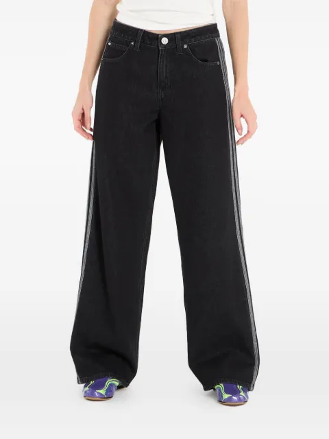 adidas Firebird jeans med sidestribe