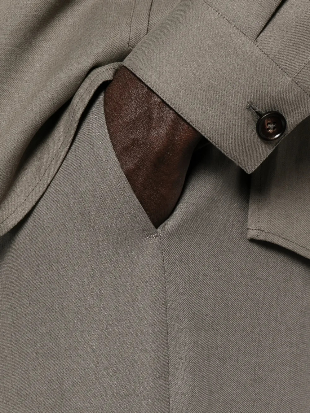 Zegna Pantalon Grijs