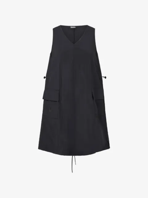 Blauer v-neck pocket dress