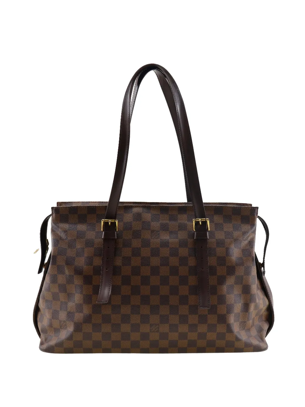 Louis Vuitton Pre-Owned 2005 Damier Ebene Chelsea shoulder bag - Braun