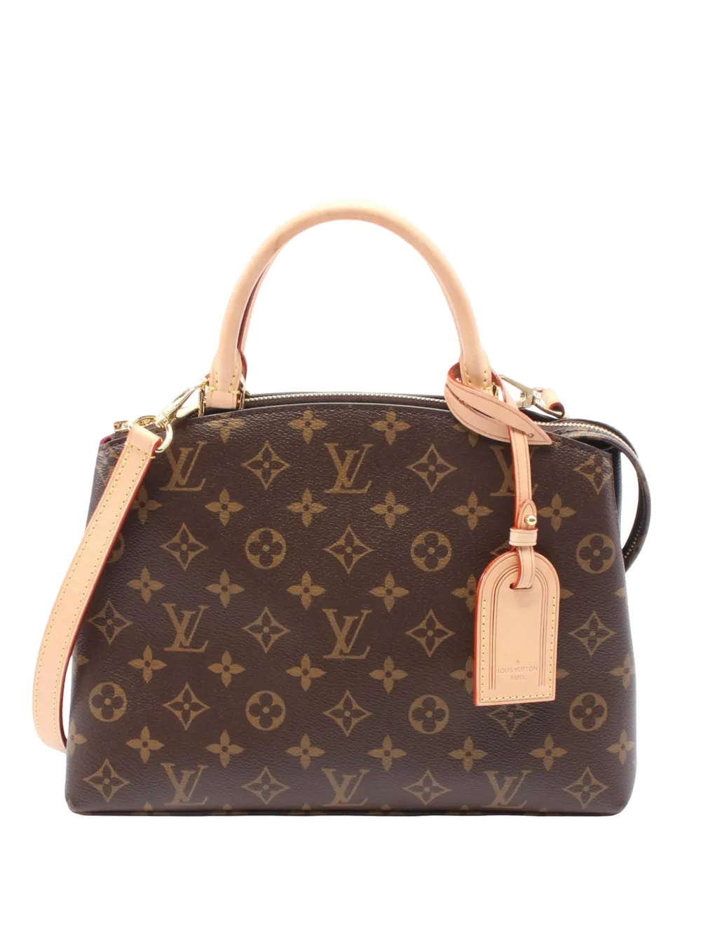 Louis Vuitton Pre-Owned 2021-2026 Monogram Petit Palais satchel - Braun