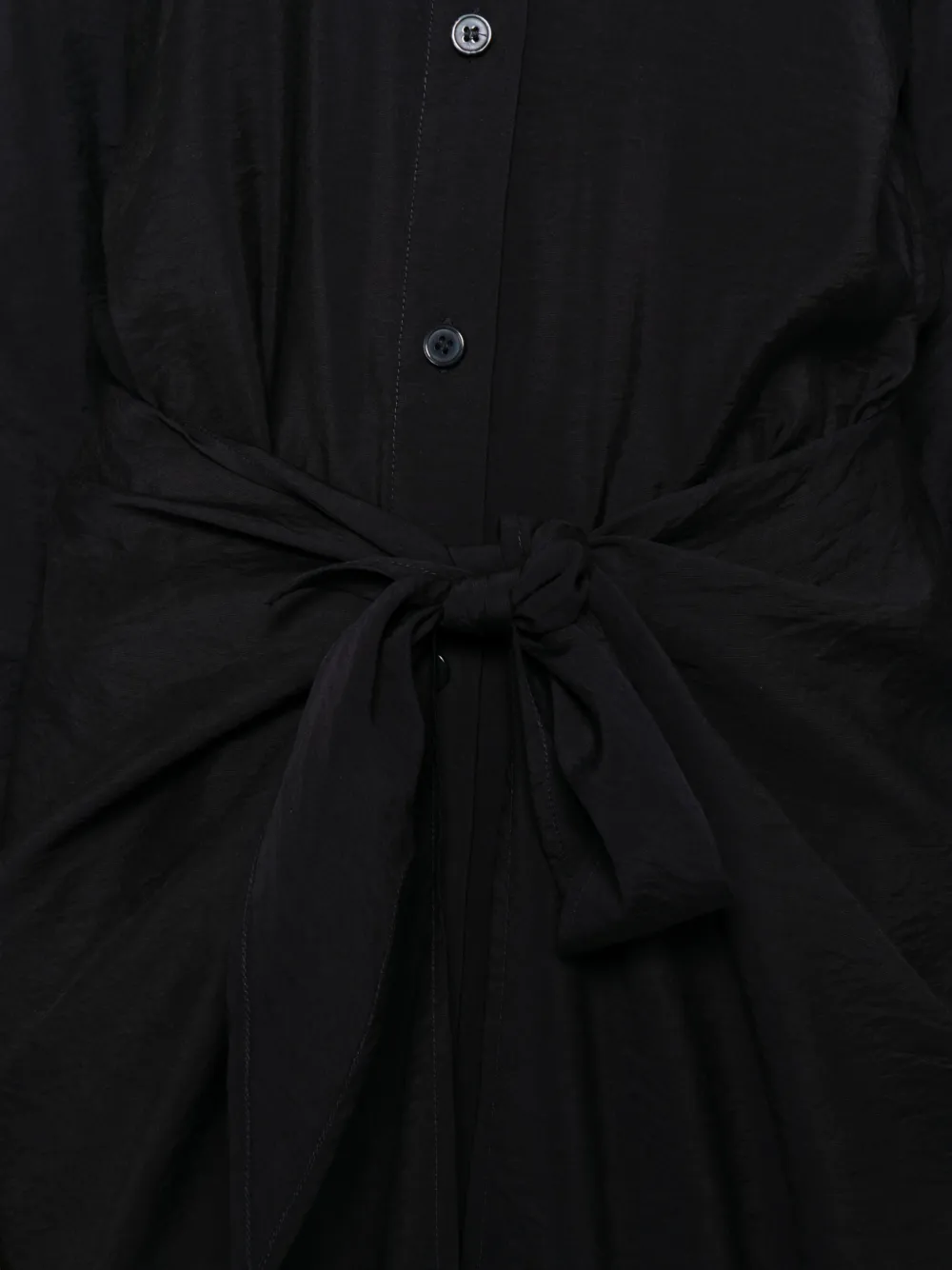 Emporio Armani Midi-jurk met lange mouwen Blauw