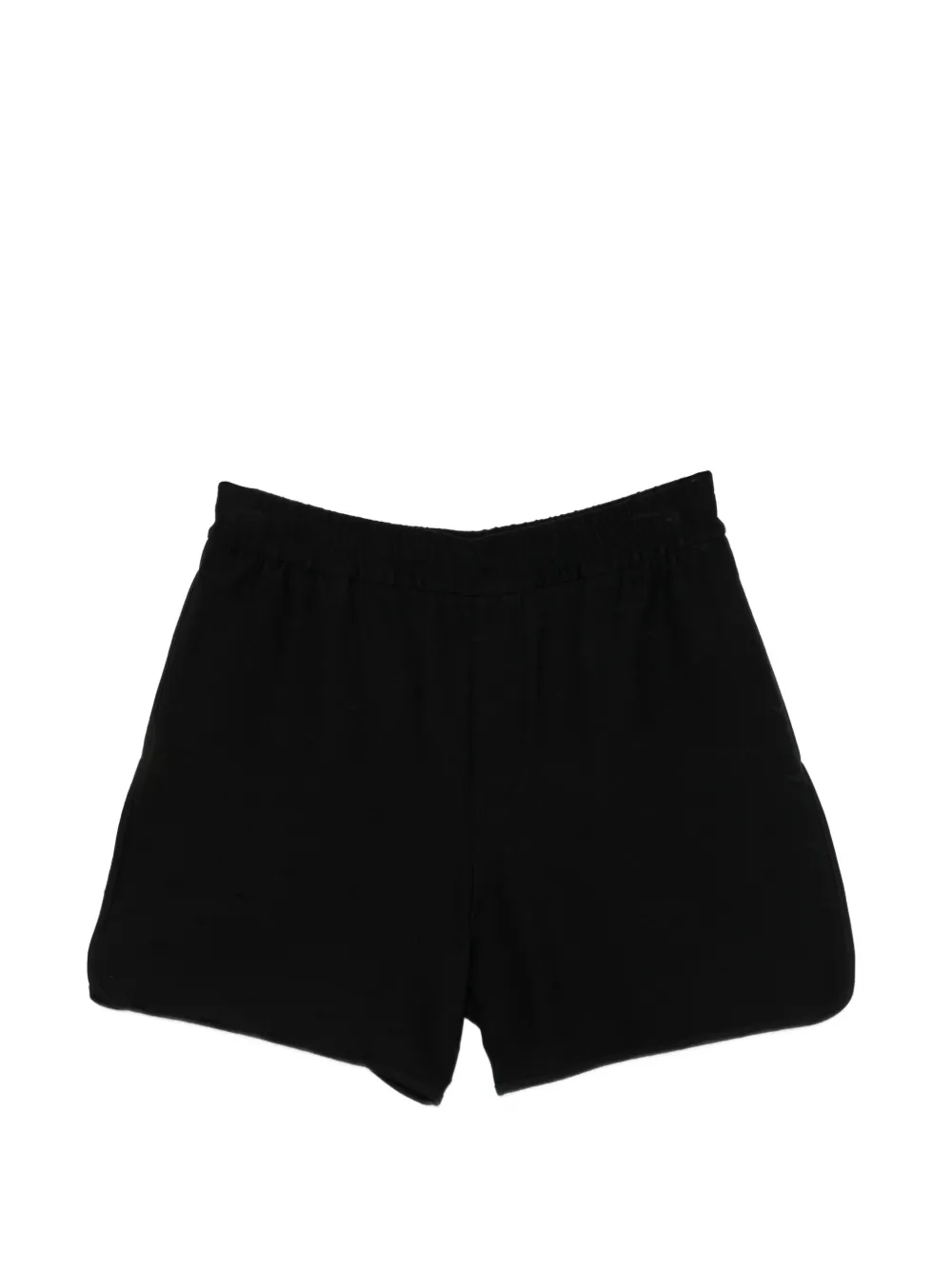 Emporio Armani patterned track shorts - Nero