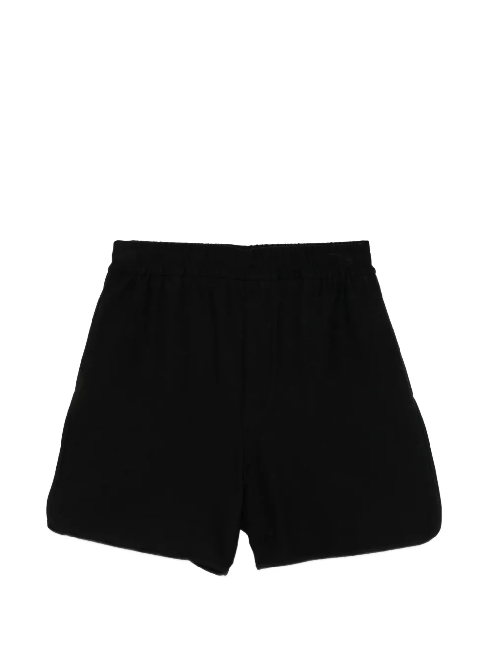Emporio Armani patterned track shorts - Nero