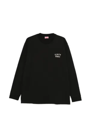 Givenchy Patchwork long-sleeve T-shirt | Black | FARFETCH