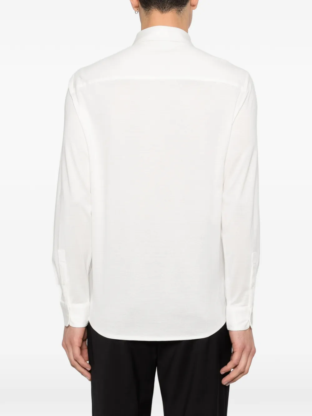 Emporio Armani Overhemd met logo Wit