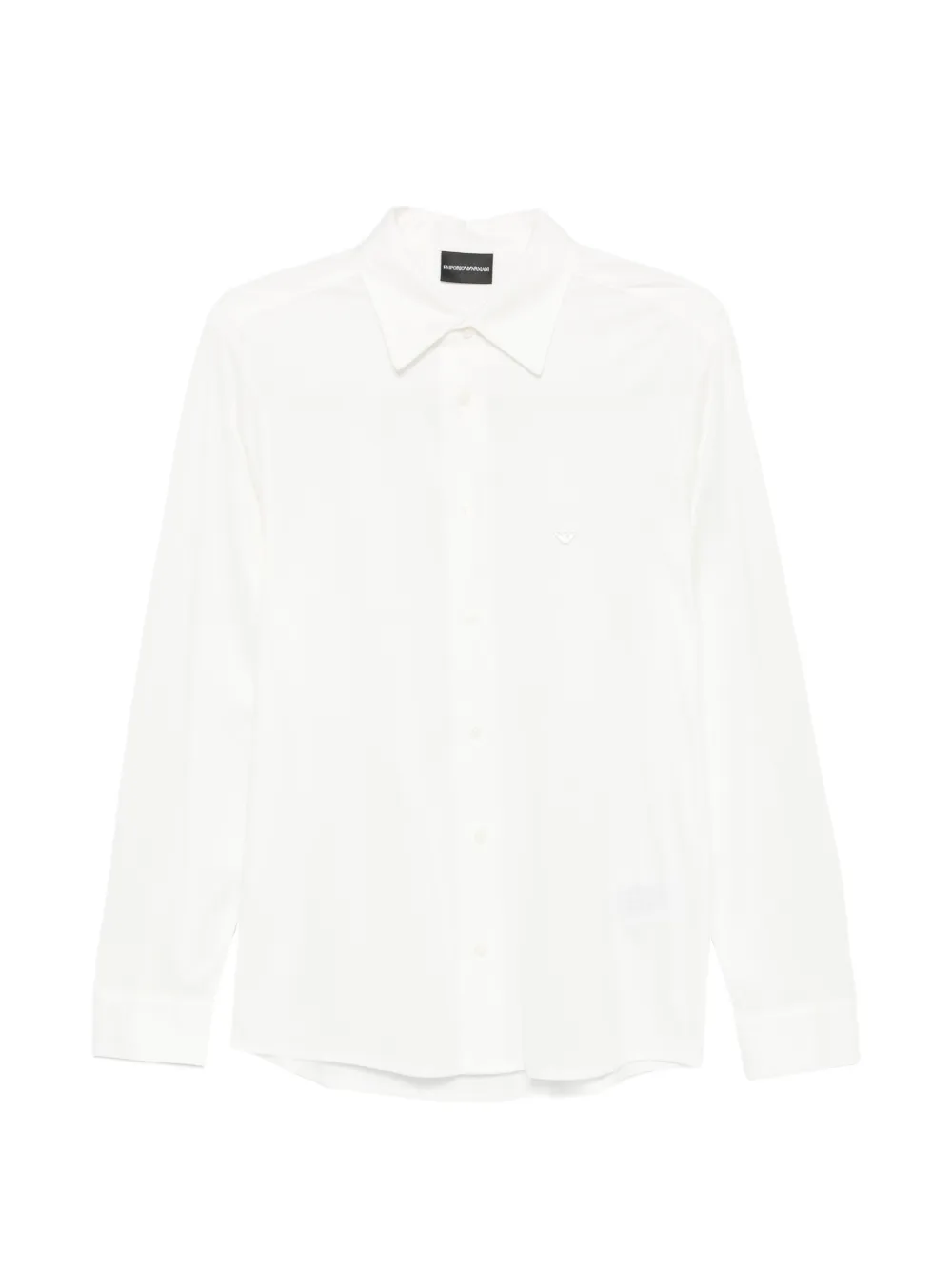 Emporio Armani logo-detail shirt - Bianco