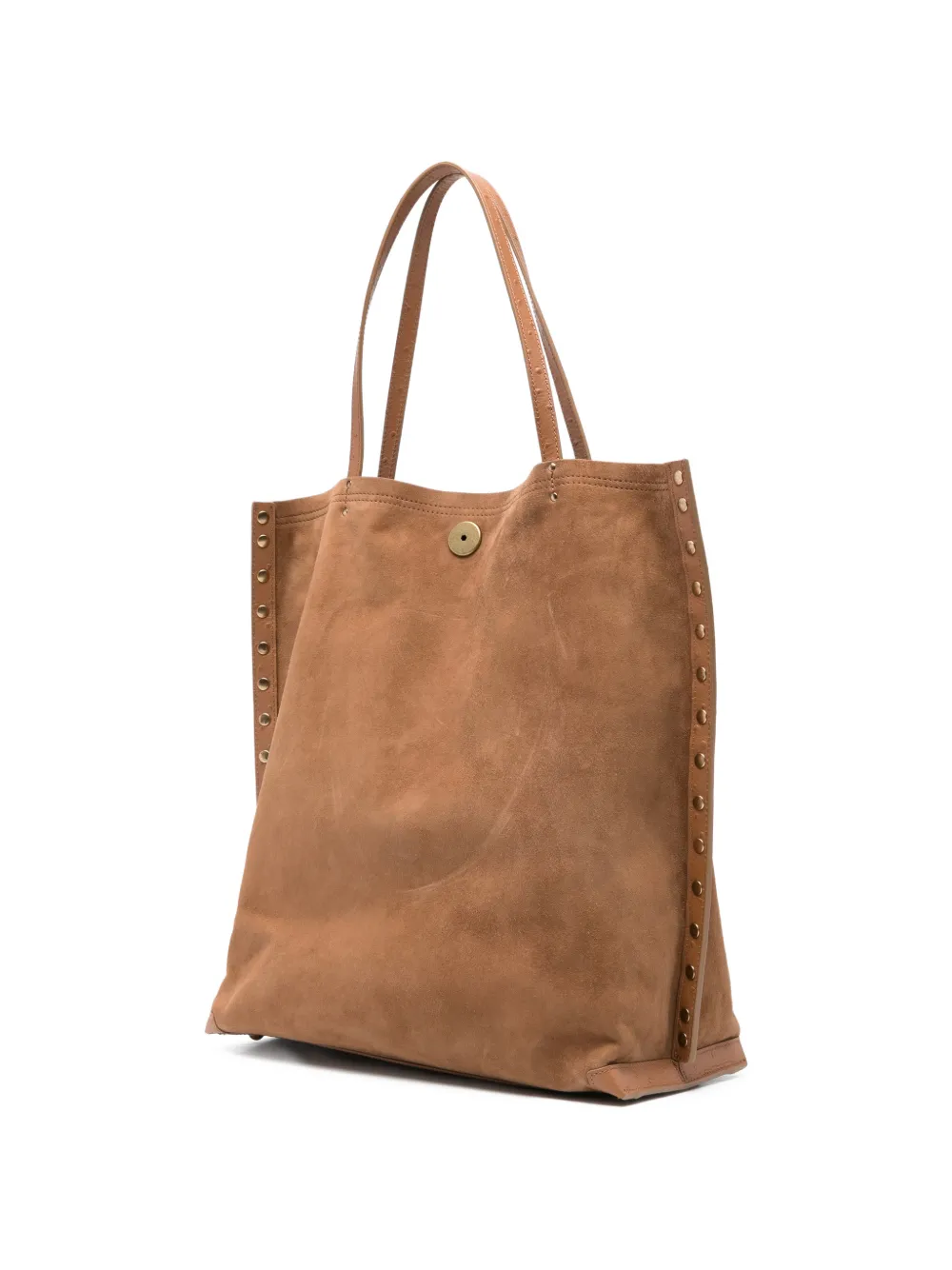 Zanellato A'Spasso shopper met studs Bruin