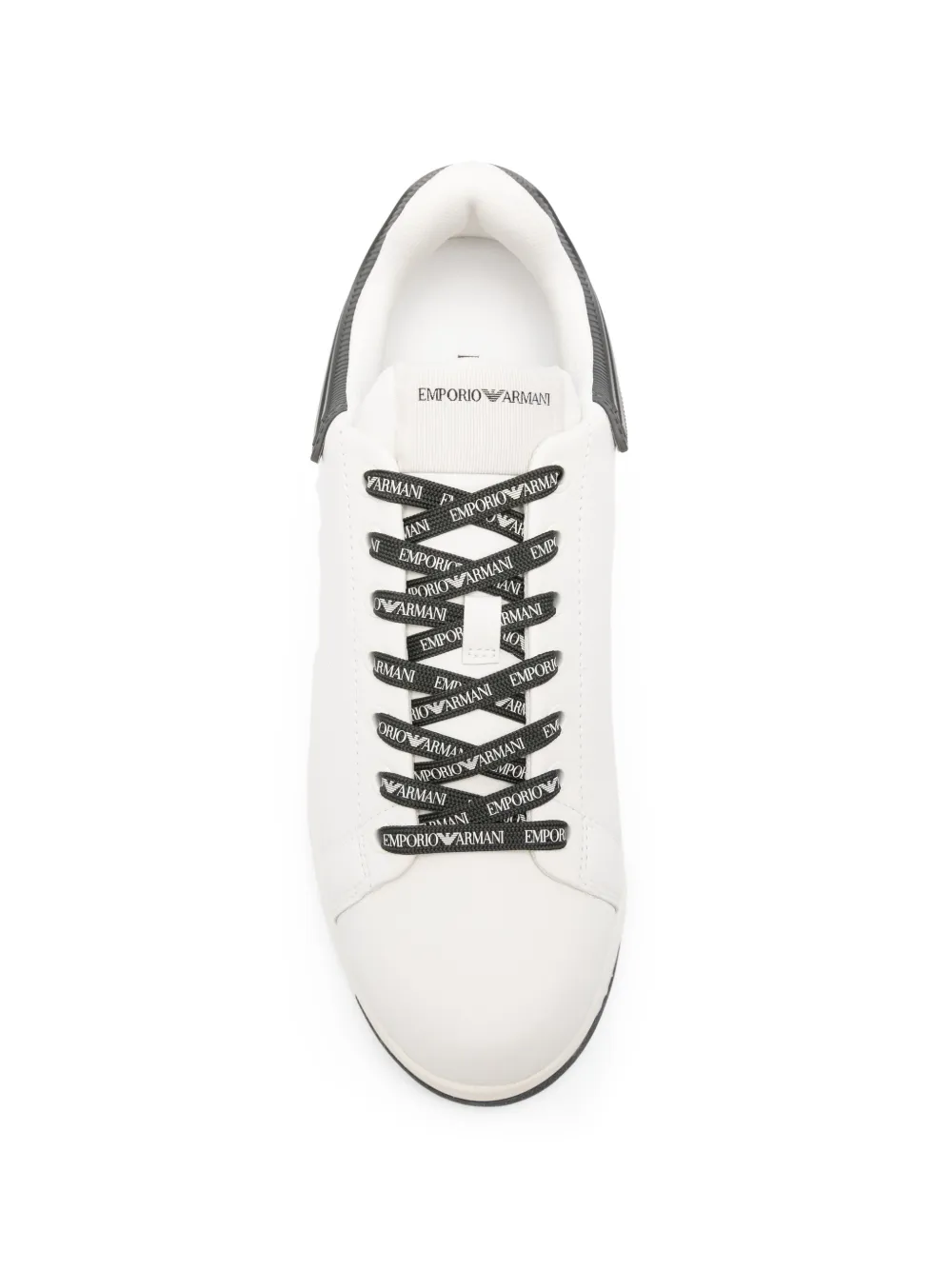 ribbed-trim sneakers