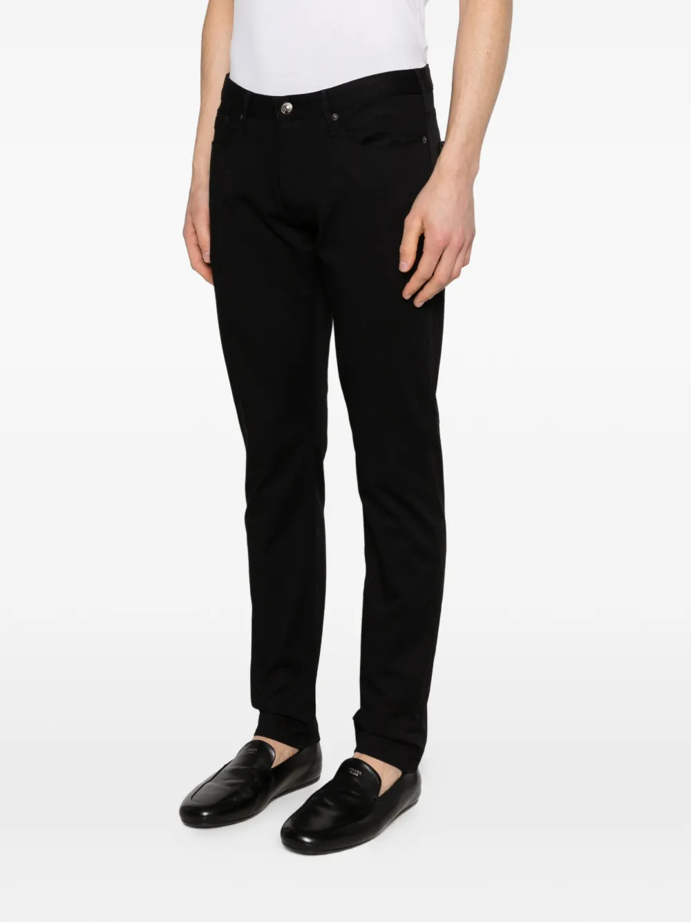 Emporio Armani Jeans met logodetail Zwart