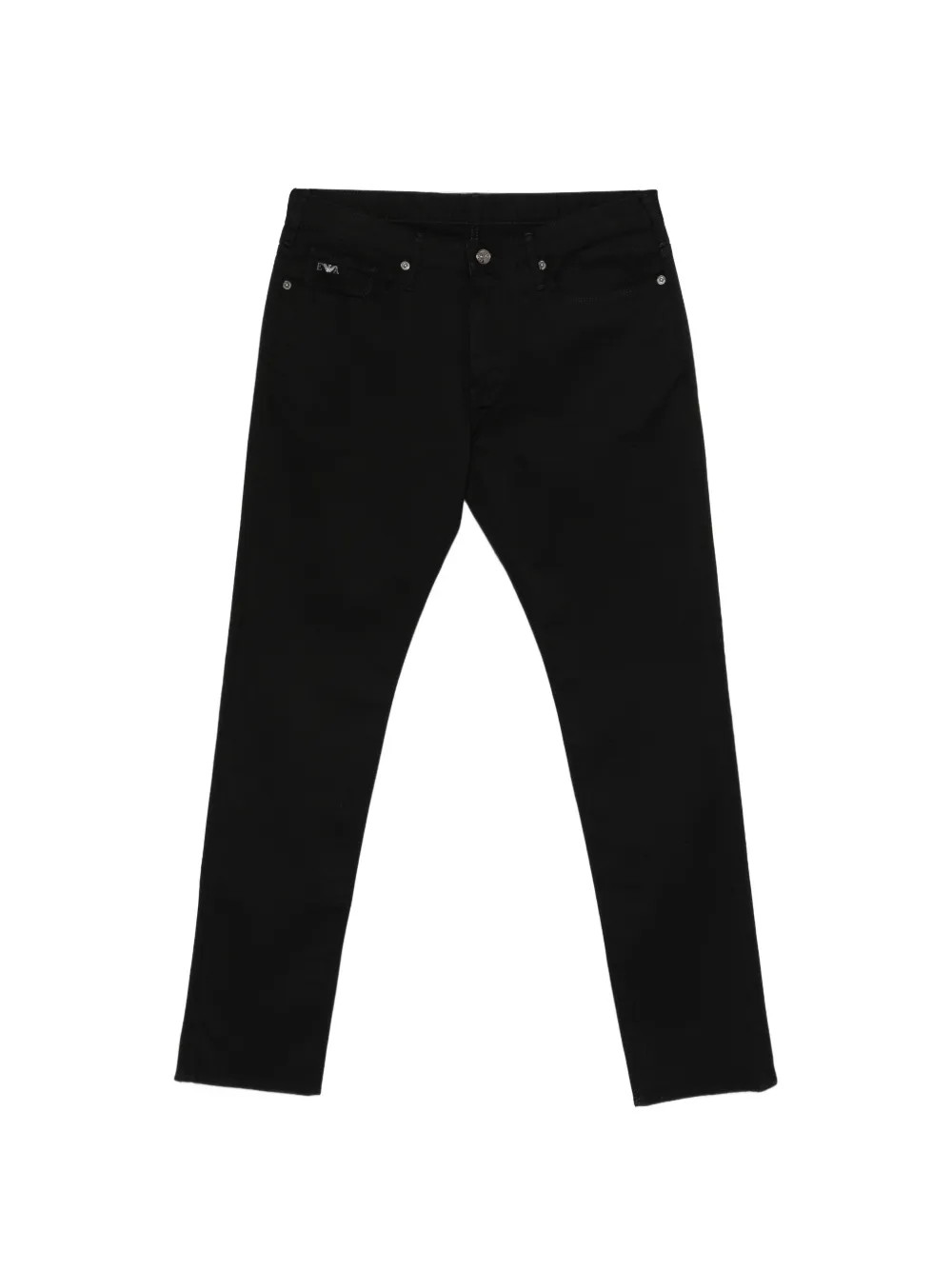 Emporio Armani logo-detail jeans - Nero