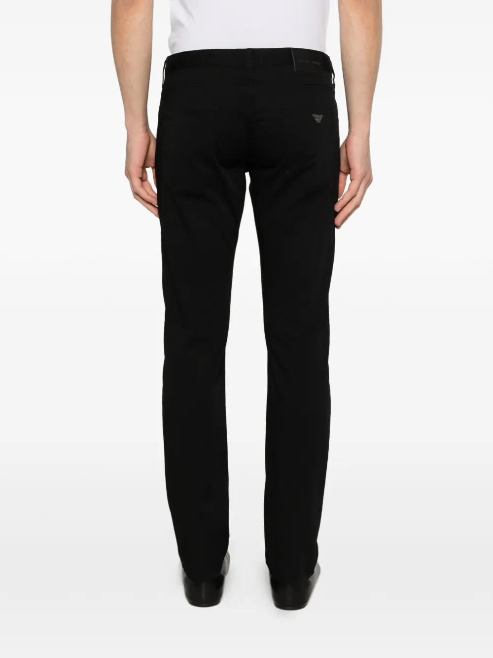 Emporio Armani Jeans met logodetail Zwart
