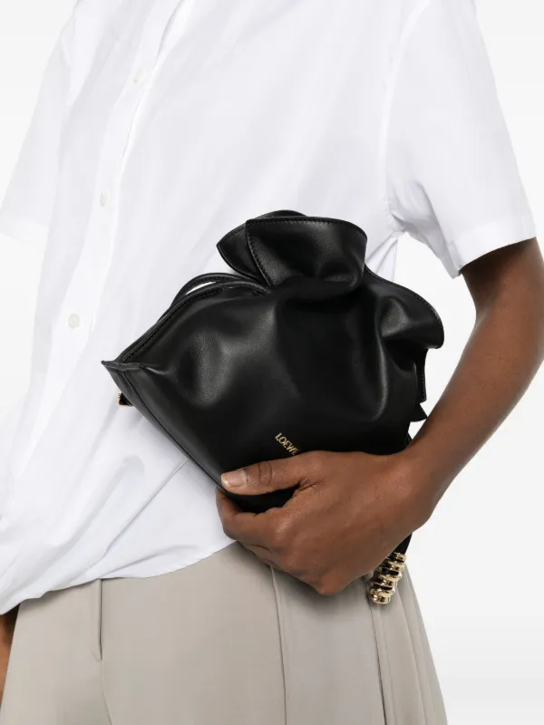 LOEWE フラメンコ クラッチバッグ ミニ | ブラック | FARFETCH JP