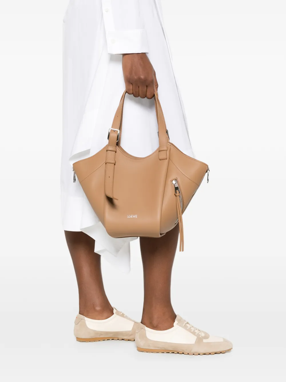 LOEWE Hammock shopper Bruin