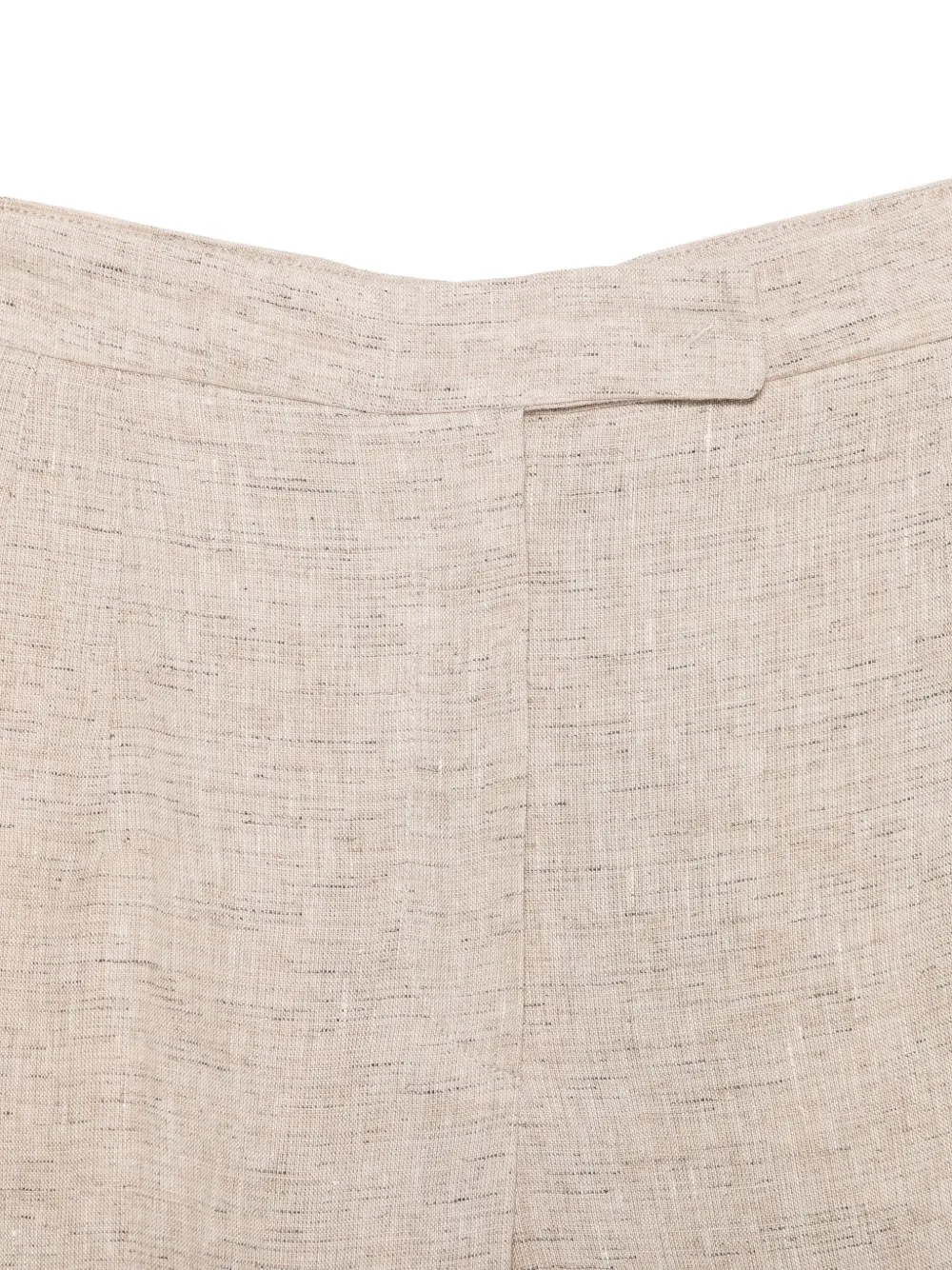 Emporio Armani Broek met verborgen sluiting Beige