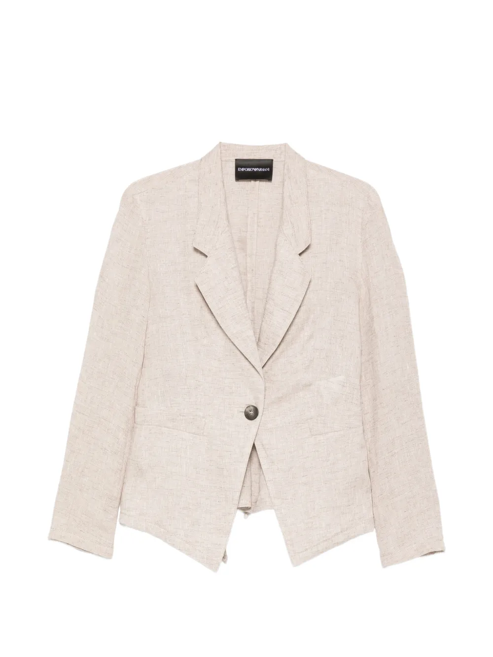 Emporio Armani single-button blazer - Neutrals