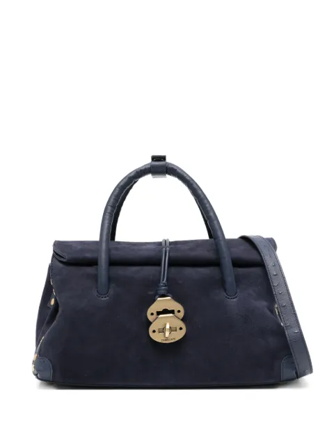 Zanellato Dotta top handle lock tote bag
