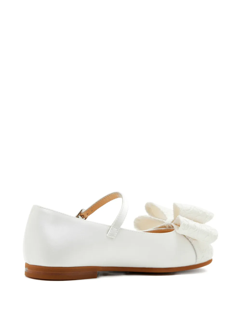 MACH & MACH Cadeau ballerinas Wit