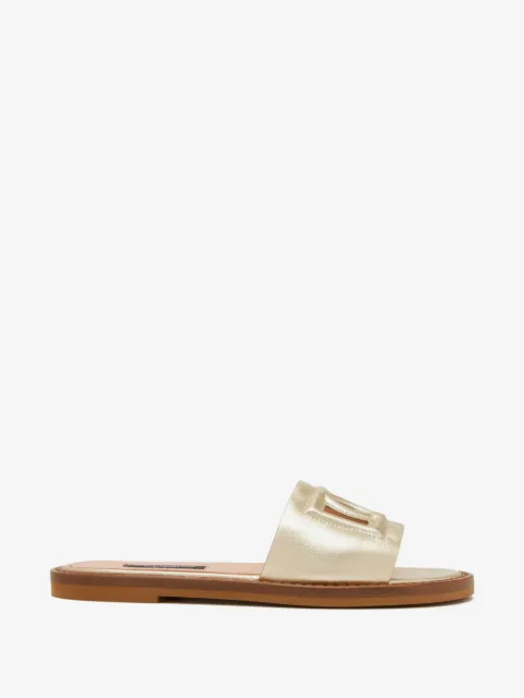 Dolce & Gabbana Kids cut-out logo sandals