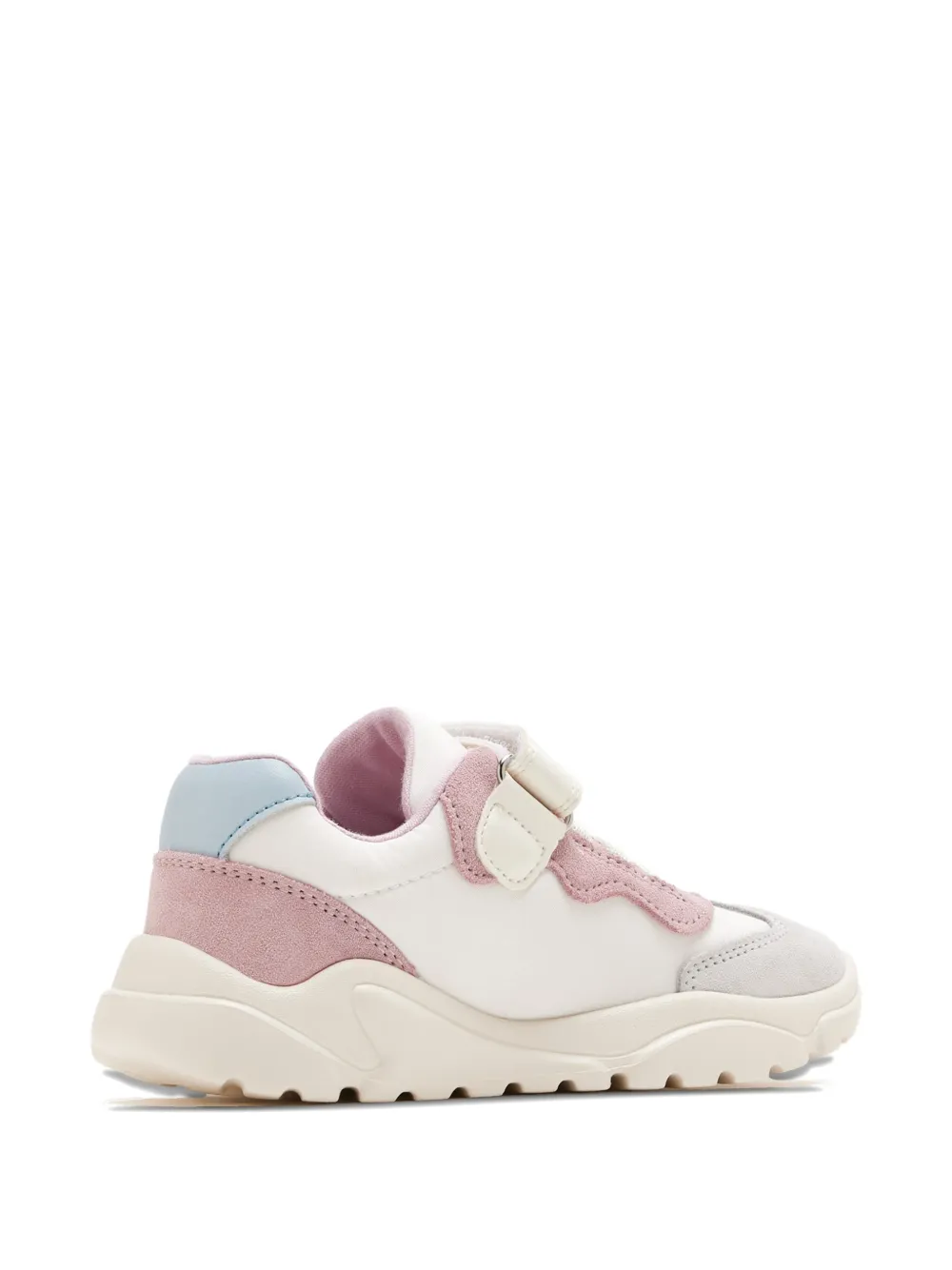 Geox Kids hook-loop sneakers Wit