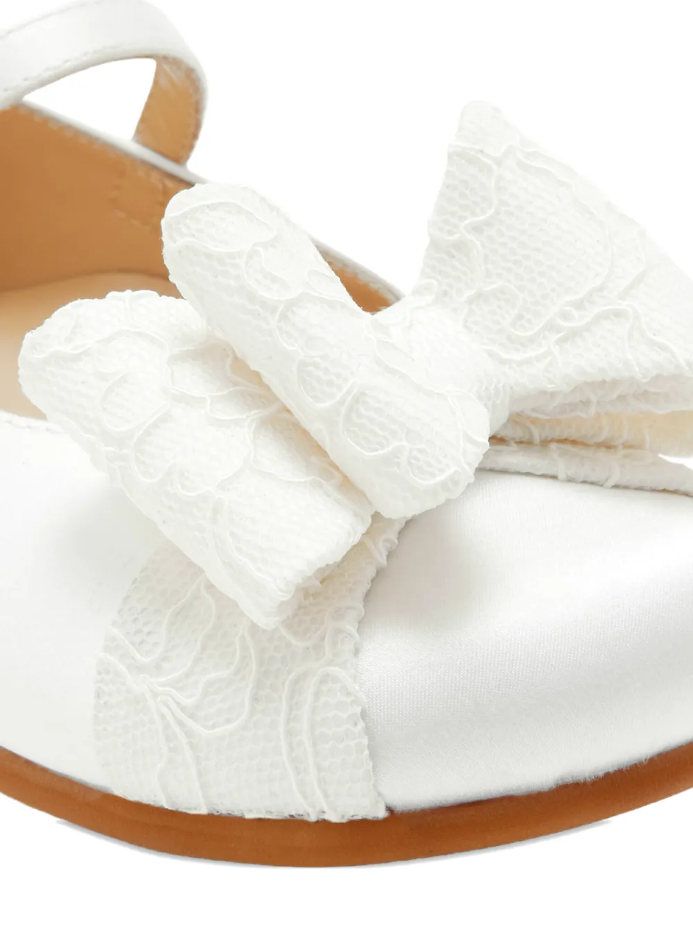 MACH & MACH Cadeau ballerinas Wit