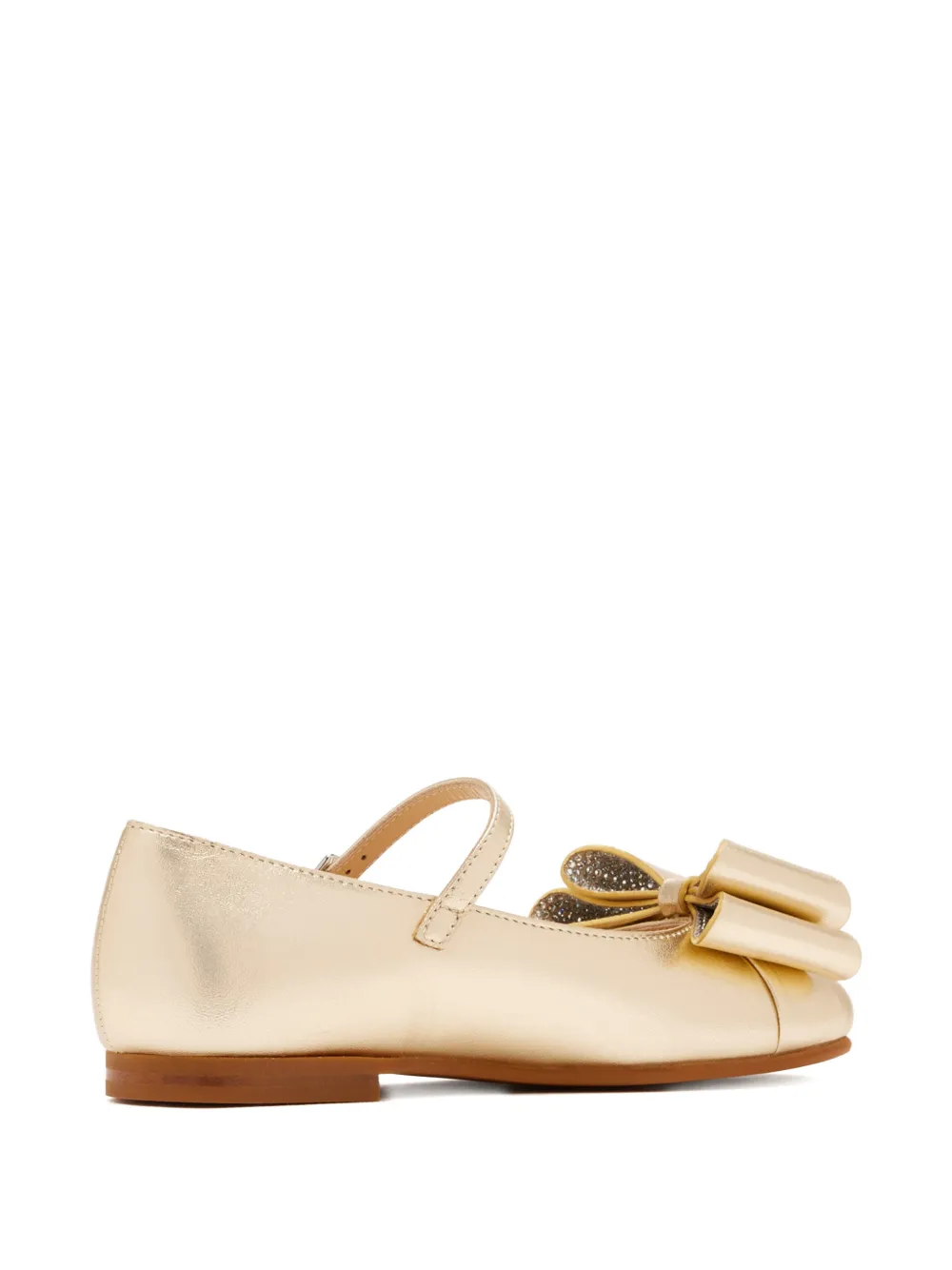 MACH & MACH Cadeau ballerinas Goud