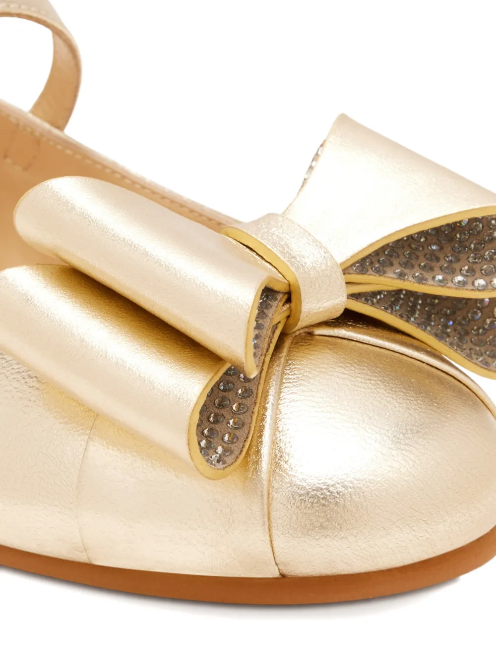 MACH & MACH Cadeau ballerinas Goud