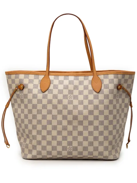Louis Vuitton Pre-Owned tote Damier Azur Neverfull MM 2012