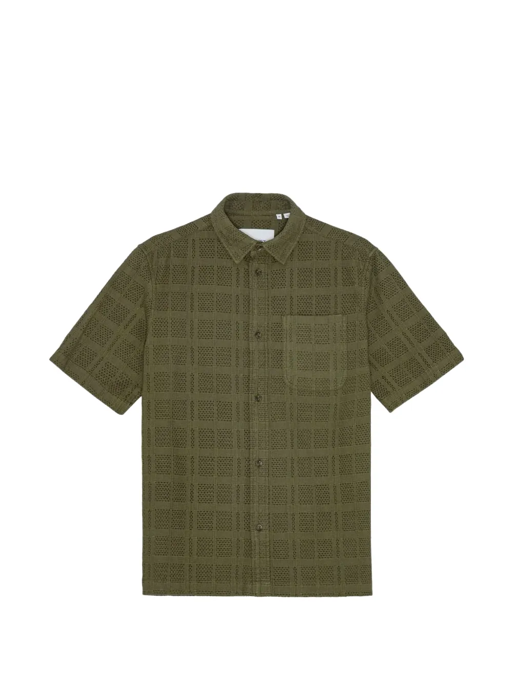 Les Deux Charlie open-work shirt - Verde
