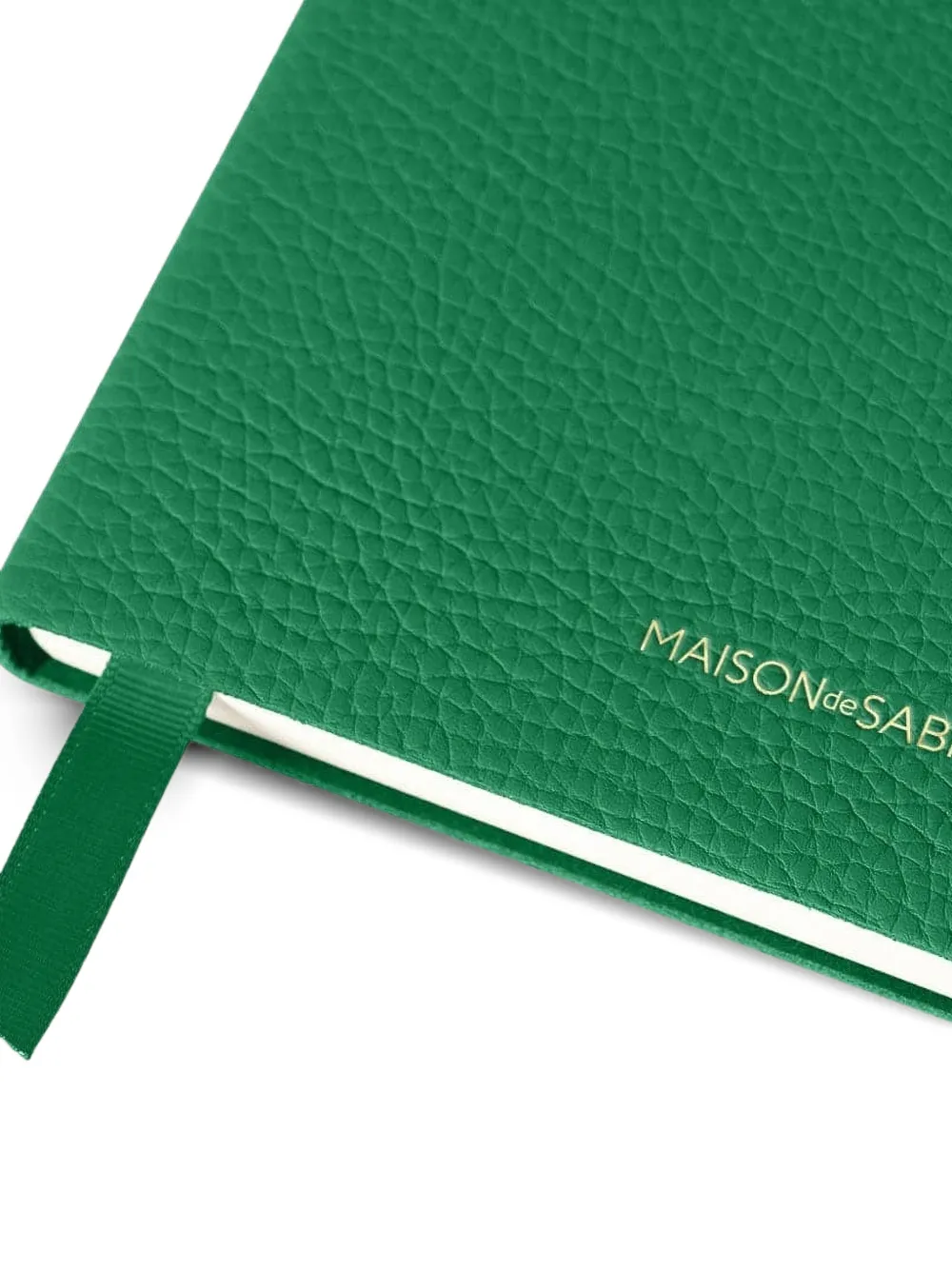  Maison De Sabré Leather Notebook - Green 
