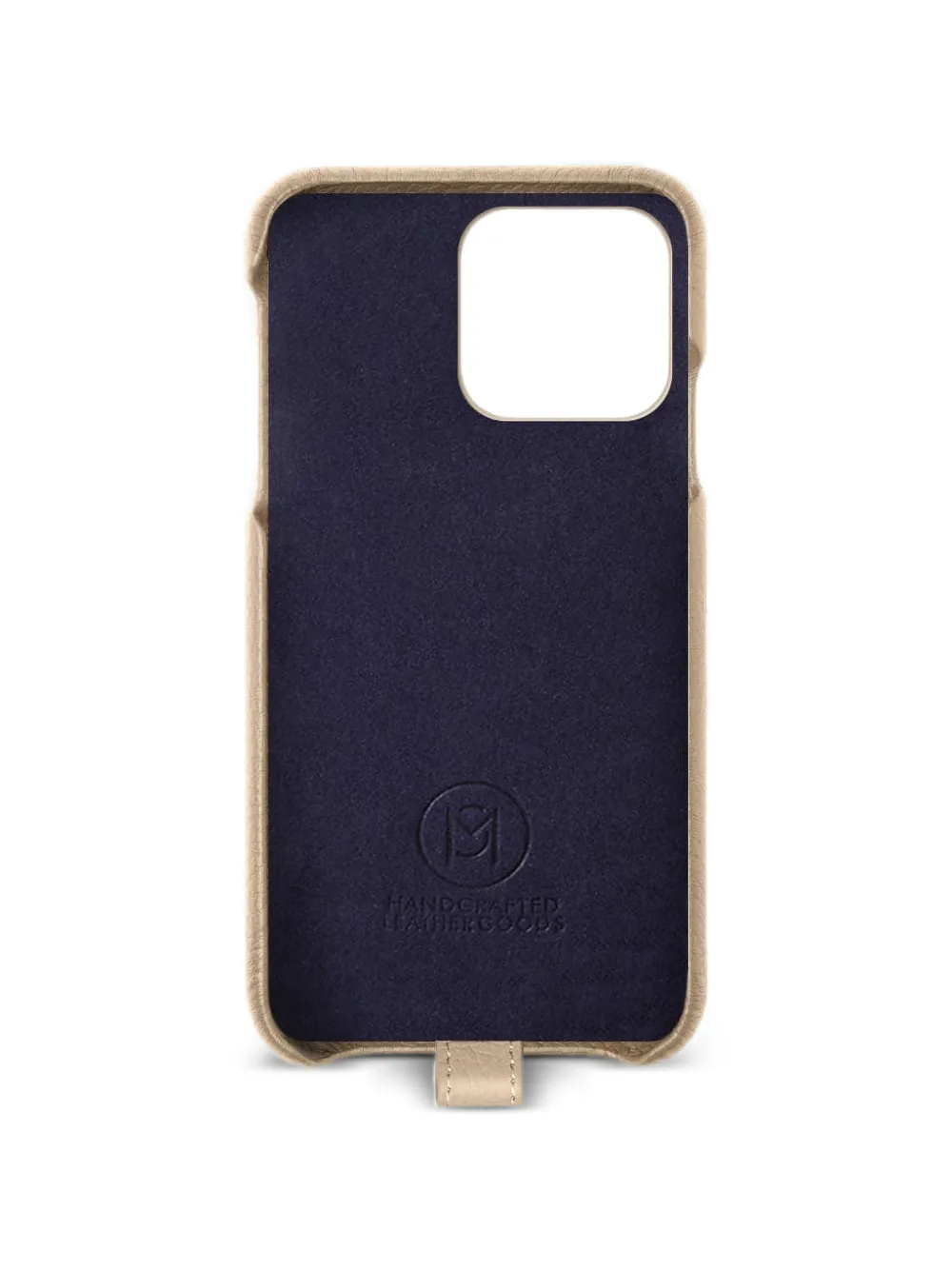  Maison De Sabré Sling Leather Iphone 14 Pro Phone Case - Neutrals 