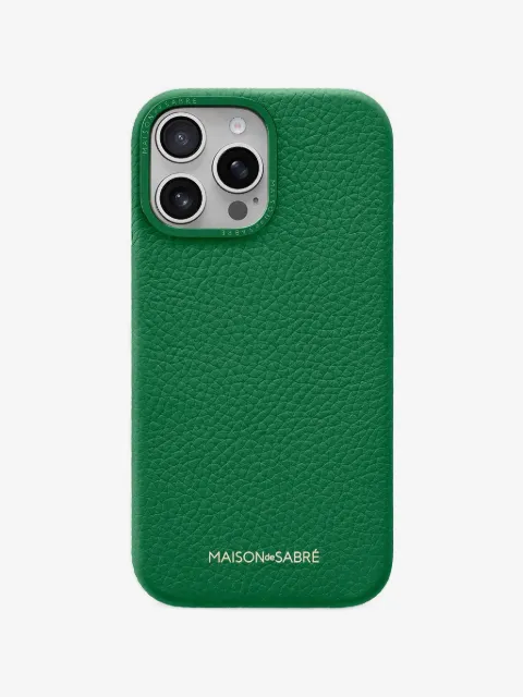 MAISON de SABRÉ leather iPhone 16 Pro phone case
