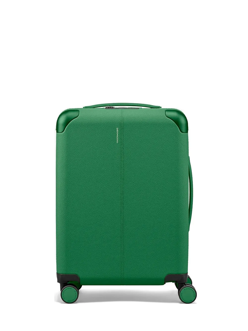 MAISON de SABRÉ The Carry On leather suitcase - Verde