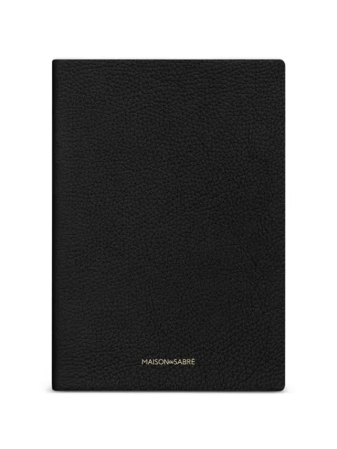 MAISON de SABRÉ Notizbuch mit weichem Ledereinband