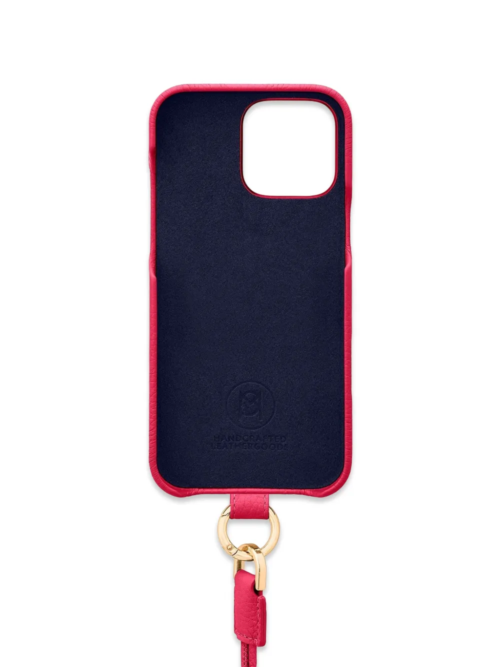  Maison De Sabré Sling Leather Iphone 16 Pro Max Phone Case - Pink 