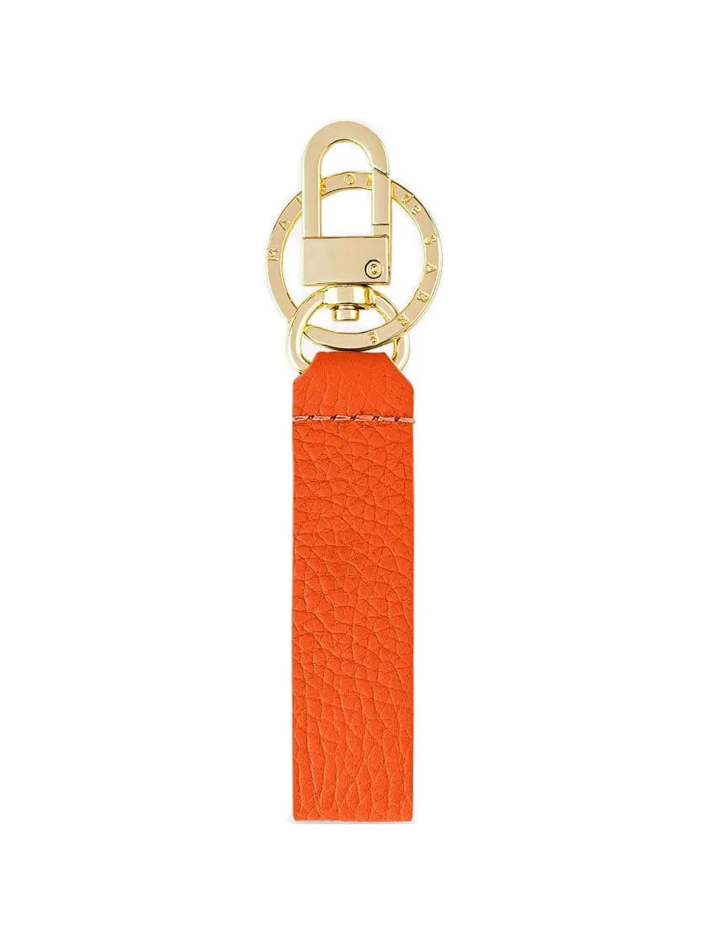 MAISON de SABRÉ Upcycled leather keychain - Arancione